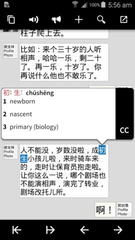Pleco Chinese Dictionary — скриншот 4