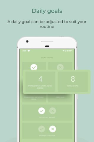 Pomodoro Timer для Android — скриншот 5