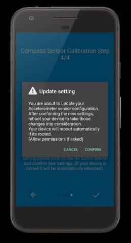 Датчик приближения Сброс для Android — скриншот 5