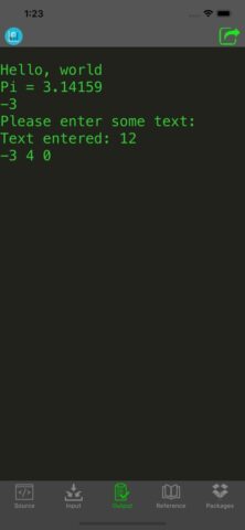 Python Programming Interpreter для iOS — скриншот 3