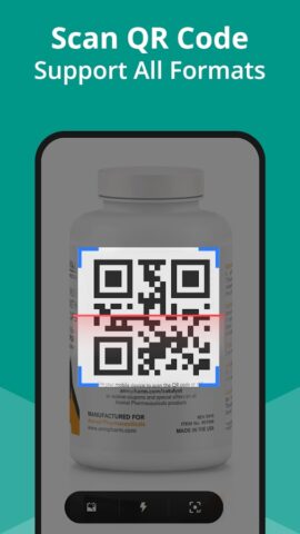 Сканер QR и штрих-кодов для Android — скриншот 1