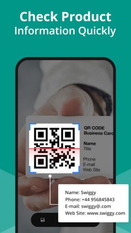 Сканер QR и штрих-кодов для Android — скриншот 2