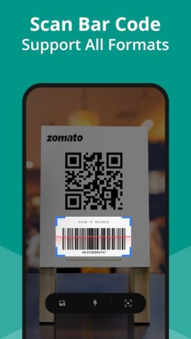 Сканер QR и штрих-кодов для Android — скриншот 4