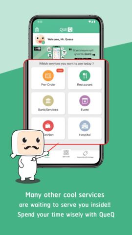 QueQ — No More Queue Line для Android — скриншот 4