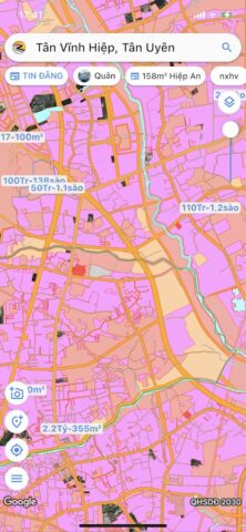 Quy Hoạch Bình Dương для Android — скриншот 1