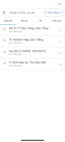 Quy Hoạch Bình Dương для Android — скриншот 5