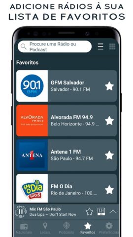 Radio Brasil- Rádio FM ao vivo для Android — скриншот 3