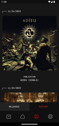 Rammstein для Android — скриншот 5