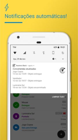 Rastreador Correios Encomendas для Android — скриншот 4