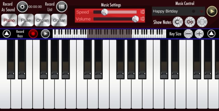 Real Piano для Android — скриншот 2