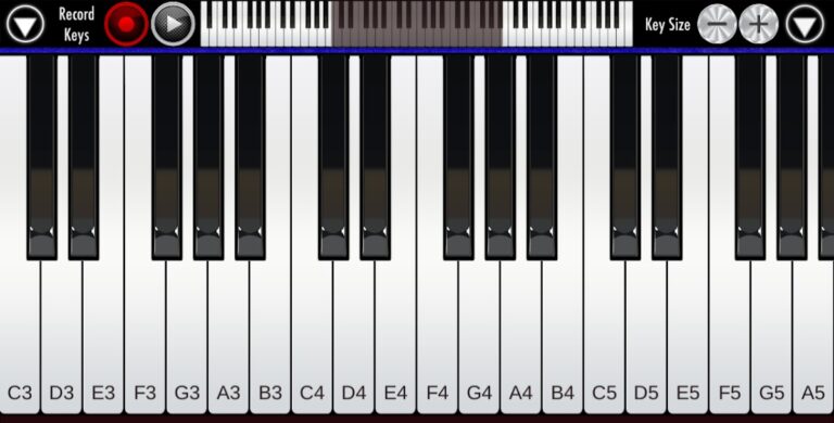 Real Piano для Android — скриншот 5