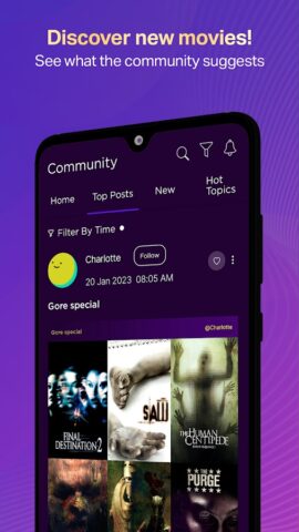 Reeload: Streaming Community для Android — скриншот 3