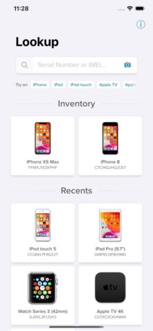 Reincubate Lookup для iOS — скриншот 2