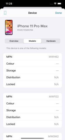 Reincubate Lookup для iOS — скриншот 4