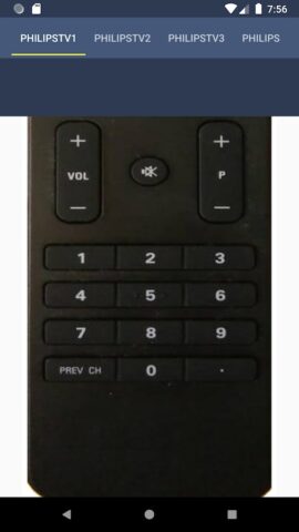 Remote for Philips TV для Android — скриншот 4