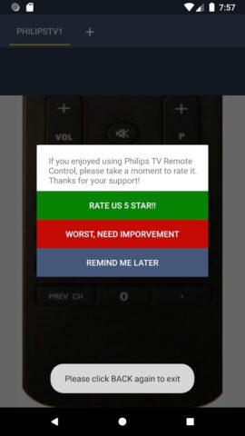 Remote for Philips TV для Android — скриншот 5