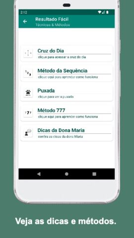 Resultado Fácil для Android — скриншот 2