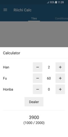 Riichi Calc — Japanese Mahjong для Android — скриншот 5