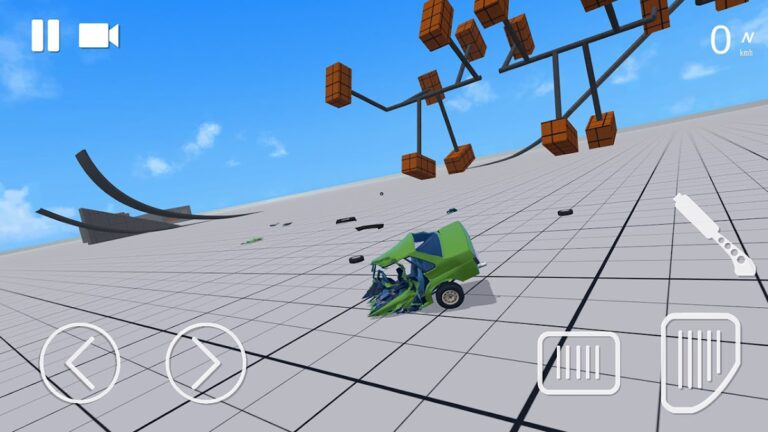 Russian Car Crash Simulator для Android — скриншот 3