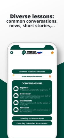 Учить РусскийーСлушать・Говорить для iOS — скриншот 3