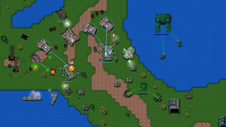 Rusted Warfare — Demo для Android — скриншот 5