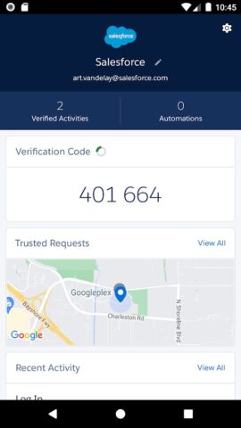 Salesforce Authenticator — скриншот 4