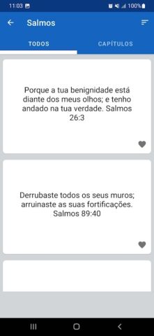 Salmo do Dia для Android — скриншот 2