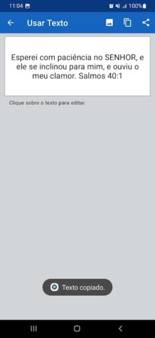 Salmo do Dia для Android — скриншот 4