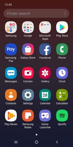Главный экран One UI от Samsun для Android — скриншот 2