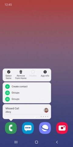Главный экран One UI от Samsun для Android — скриншот 3