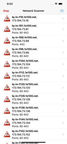 ScanNet — Network Scanner для iOS — скриншот 2