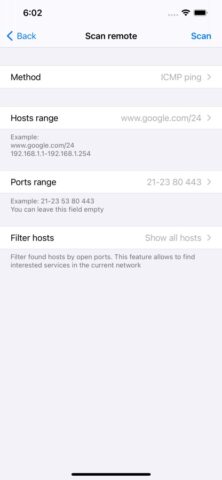 ScanNet — Network Scanner для iOS — скриншот 5