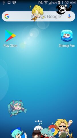 Shimeji Friends для Android — скриншот 2