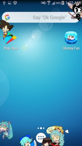 Shimeji Friends для Android — скриншот 4