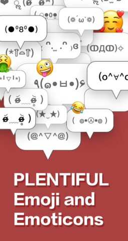 Simeji Japanese Input + Emoji для Android — скриншот 2