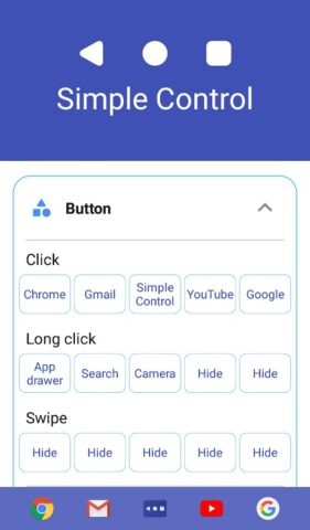 Simple Control для Android — скриншот 4