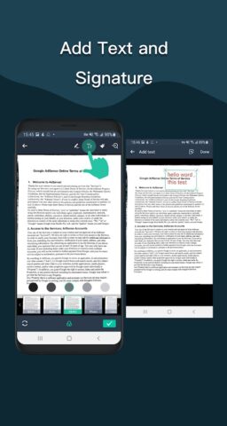 Simple Scan — PDF Scanner App для Android — скриншот 3