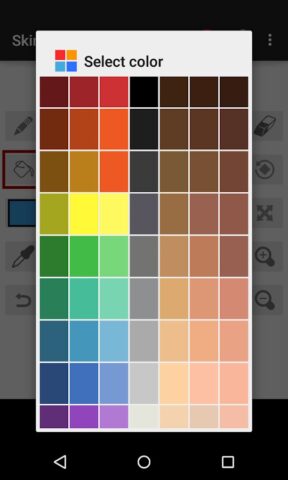 Skin Editor for Minecraft для Android — скриншот 2