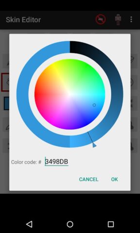 Skin Editor for Minecraft для Android — скриншот 3