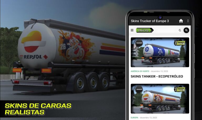 Skins Truckers Of Europe 3 для Android — скриншот 4