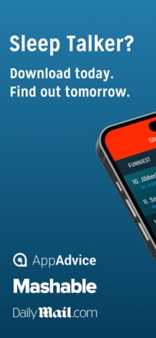 Sleep Talk Recorder для iOS — скриншот 1