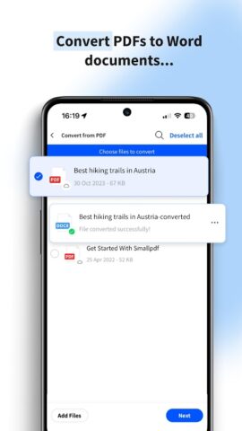 Smallpdf: сканер, PDF-редактор — скриншот 4