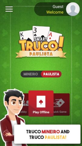 Smart Truco: Truco Online для Android — скриншот 1