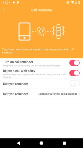 Smart Wristband 3 для Android — скриншот 5
