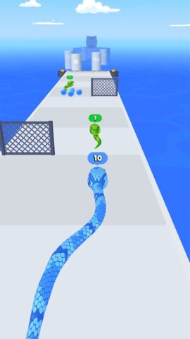 Snake Run Race・3D Игра Змейка для Android — скриншот 1