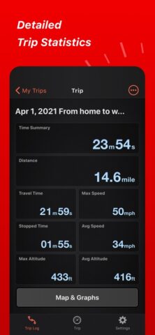 Speed Tracker: cпидометр gps — скриншот 5