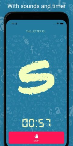 Stop! Random letter generator для Android — скриншот 4