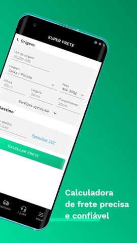 SuperFrete: Calcular Correios для Android — скриншот 2