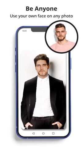 Swap face photo editor для Android — скриншот 1