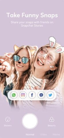 Sweet Face Camera: Selfie Edit для iOS — скриншот 5